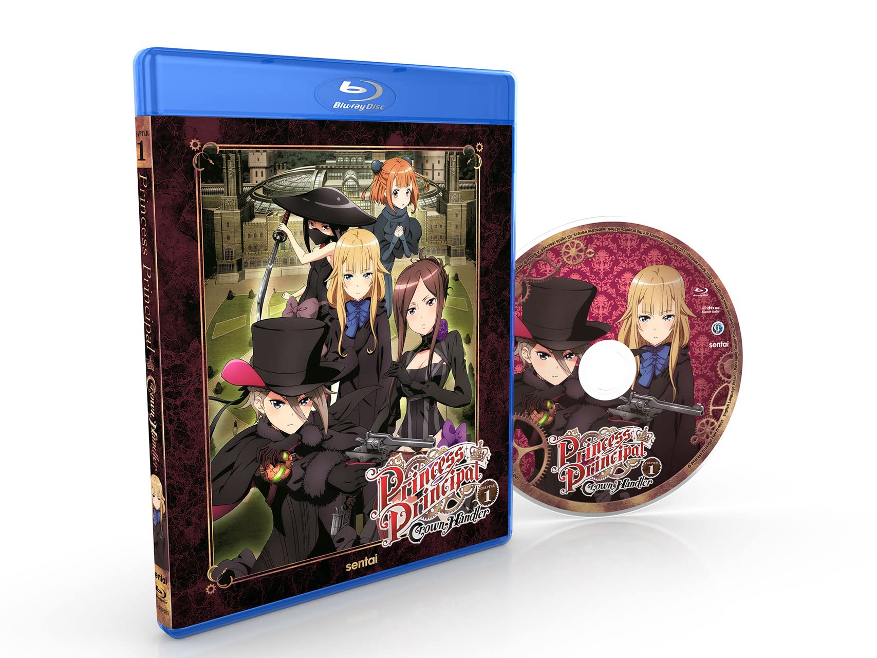 Princess Principal: Crown Handler - Anime DVD/Blu-ray | Official English Subtitles | Perfect for Anime Collectors & Fans of Steampunk Action