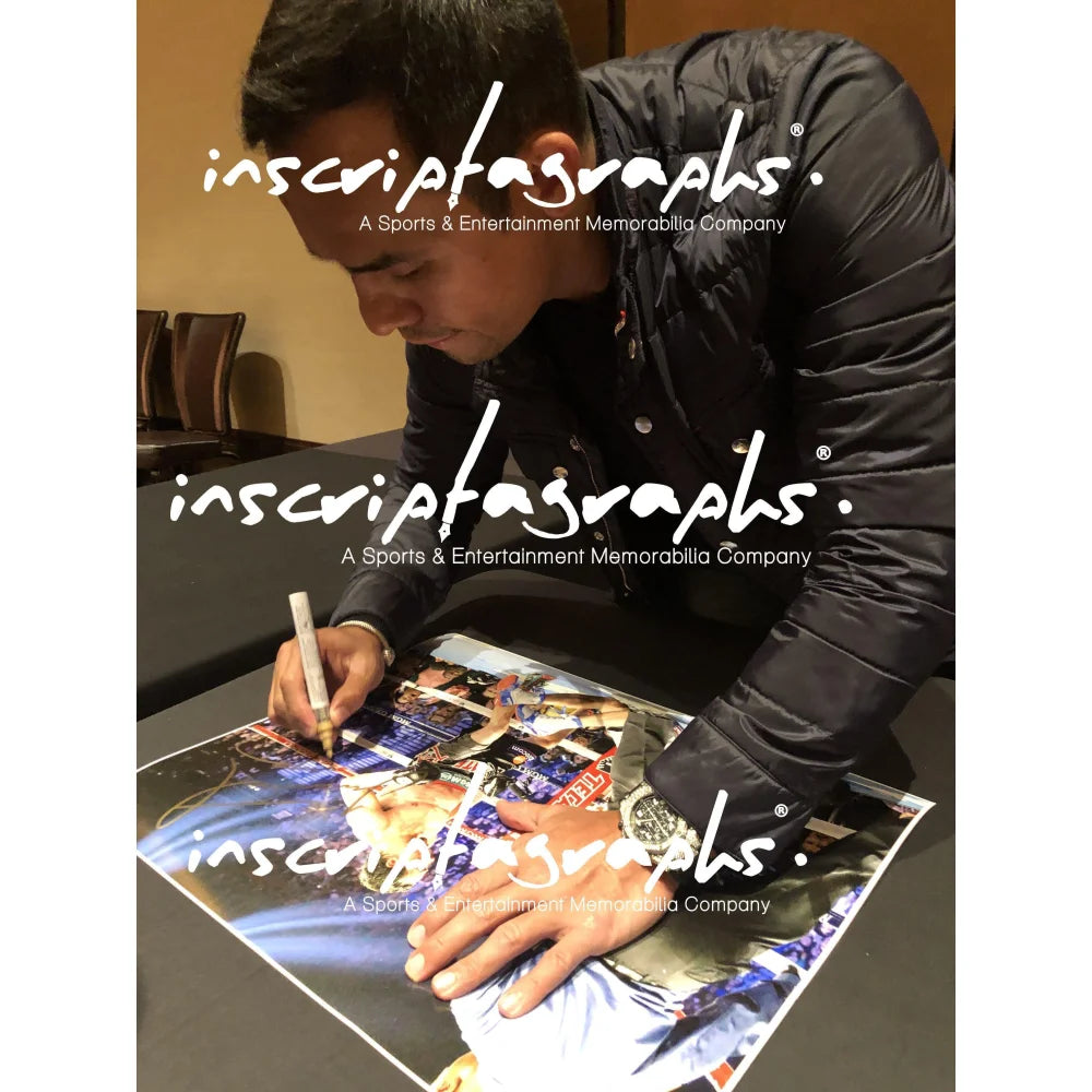 Juan Manuel Marquez Signed 16x20 Photo with COA - Authentic Boxing Autograph vs Manny Pacquiao - Perfect for Sports Memorabilia Collections and Boxing Fan Gifts