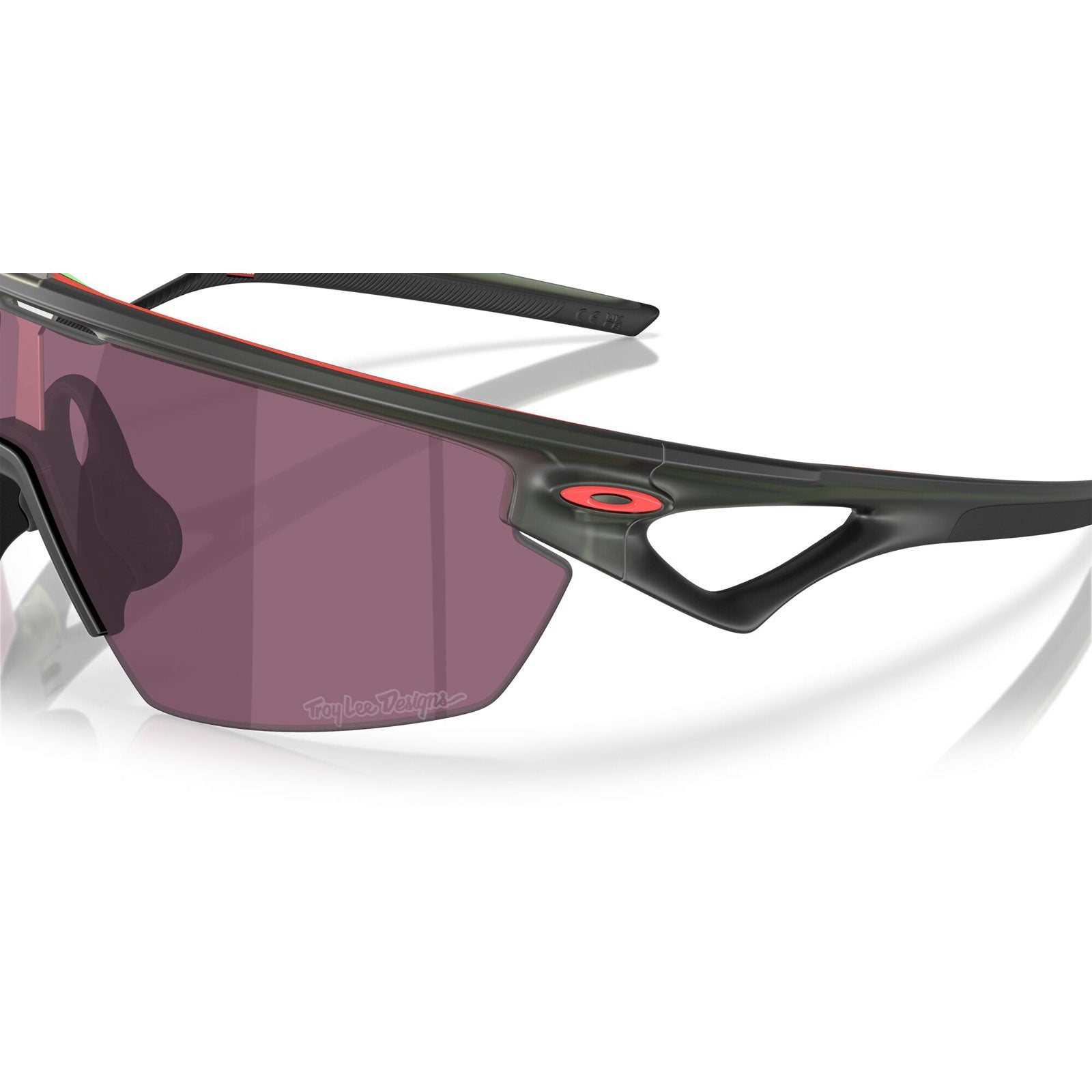 Oakley Sphaera Sunglasses TLD Matte Olive Ink - Polarized Sports Sunglasses for Running, Cycling & Outdoor Activities