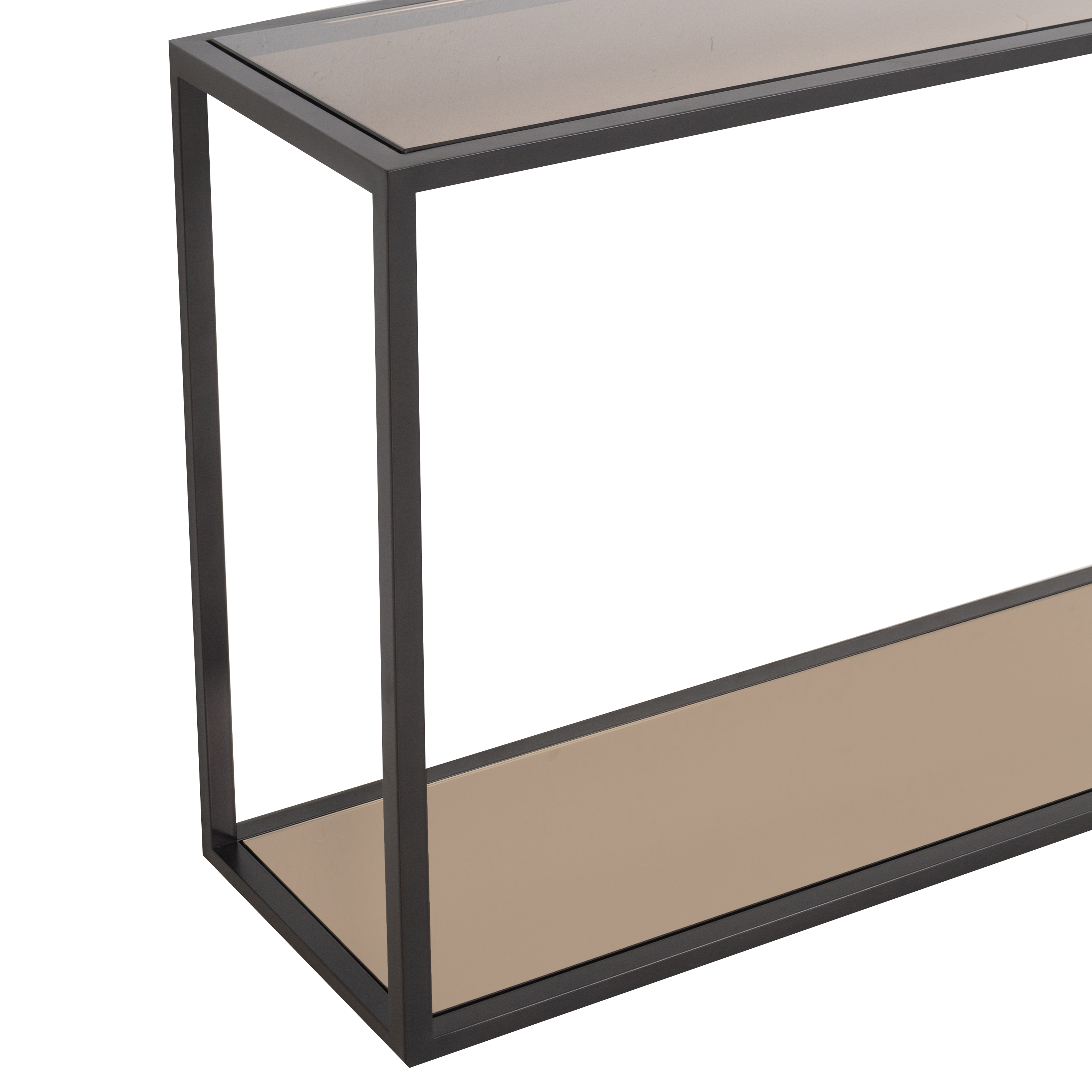 Sandro Modern Console Table - Entryway Sofa Table with Storage Shelf | Perfect for Hallway, Living Room & Bedroom Decor