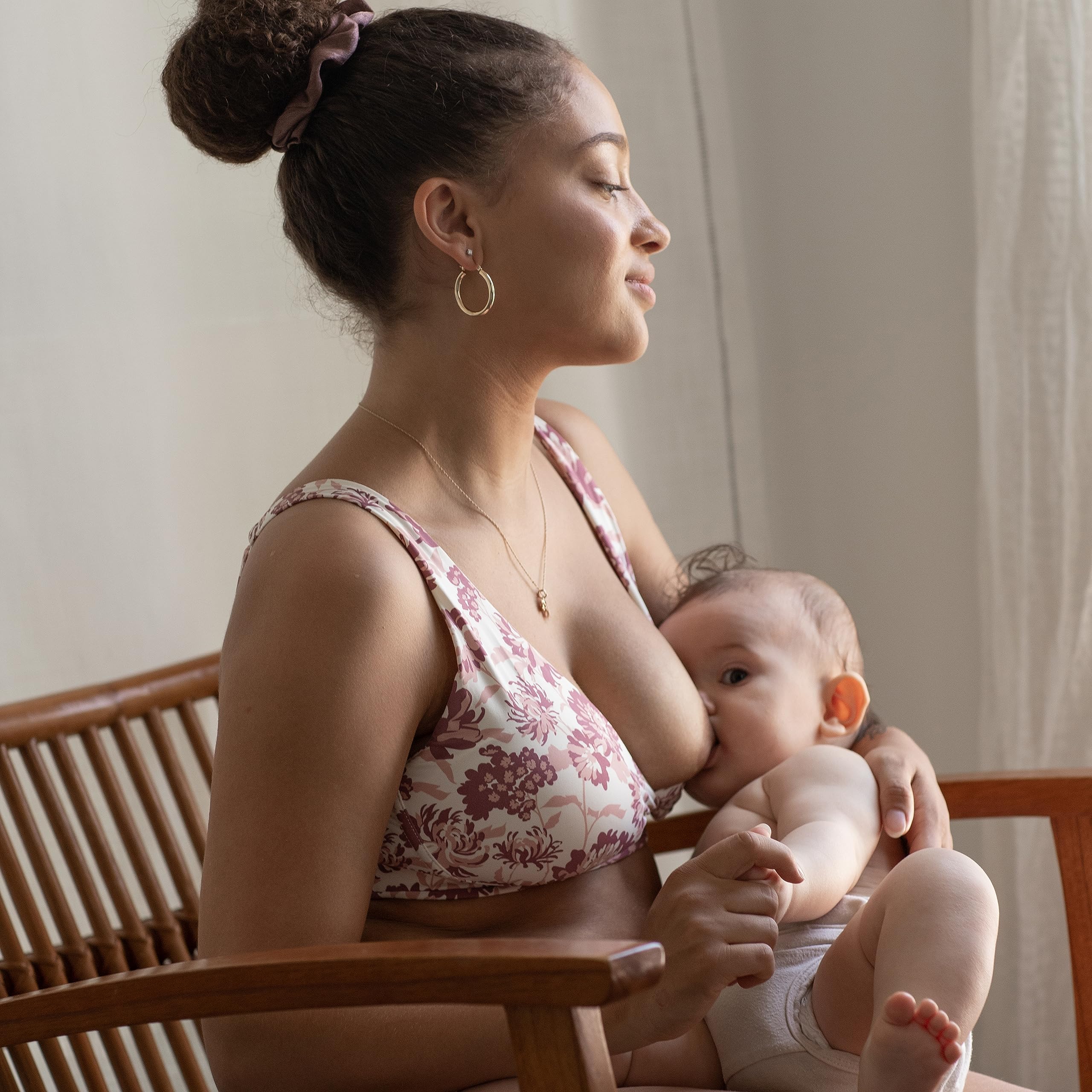 Bravado Designs Women's Wireless Nursing Bra - Comfortable Maternity & Sleep Bra for Breastfeeding - Perfect for Nighttime Nursing, Lounging & Postpartum Comfort