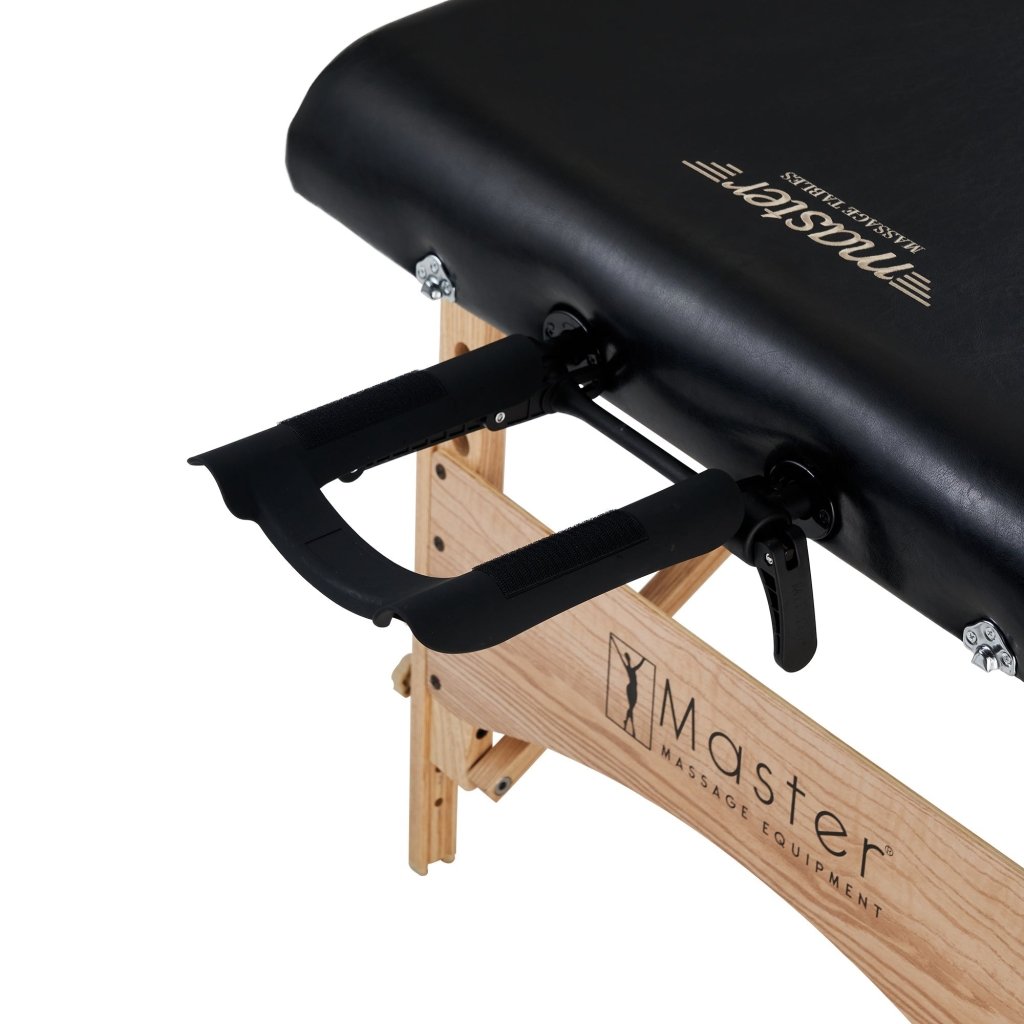 32'' Gibraltar XXL Portable Massage Table with Adjustable Height & Ambient Light System - Professional Spa, Home Massage & Physical Therapy Use