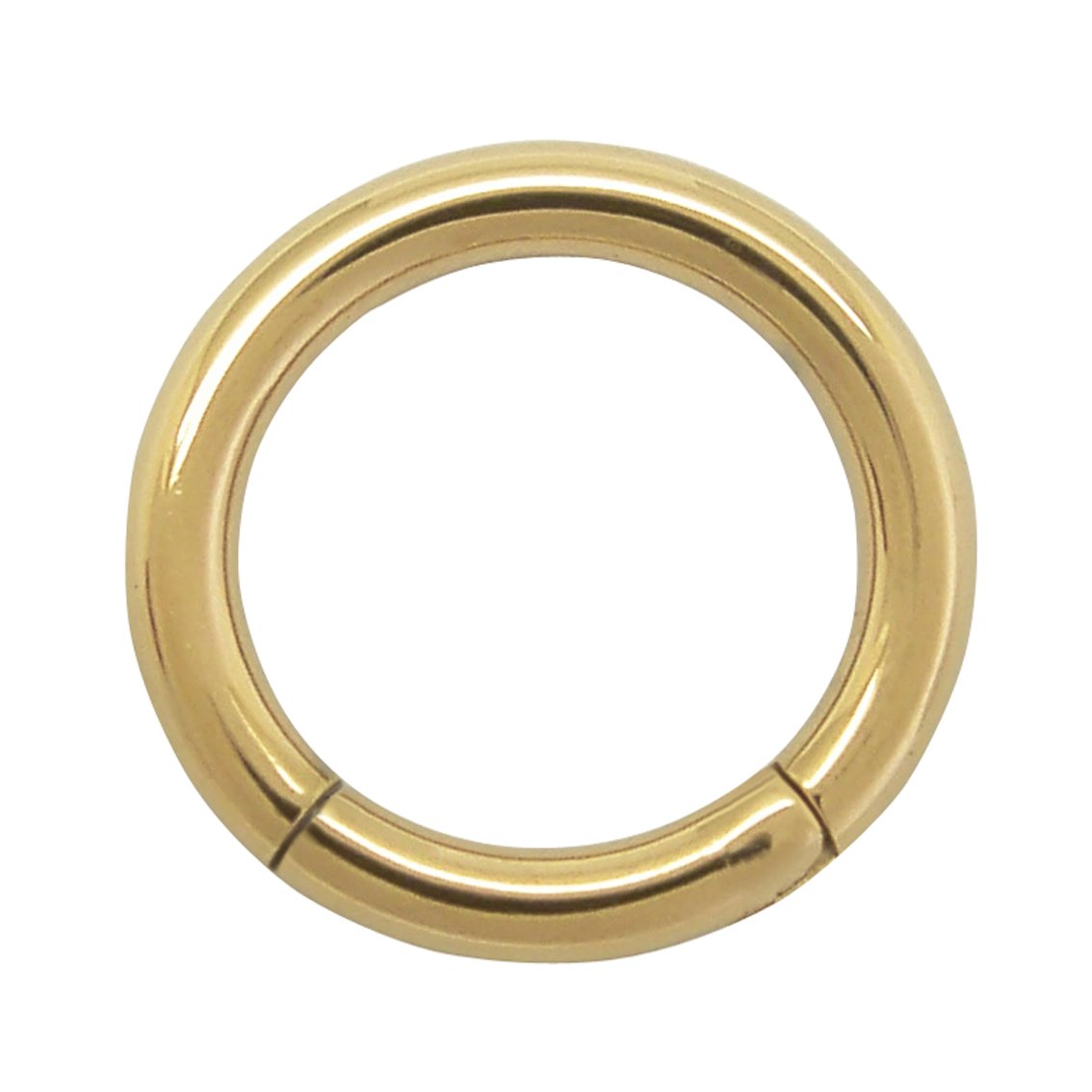 ACESTEEL Surgical Steel Septum Clicker Hoop Earrings - 1.6mm x 8mm Hinged Ring - Hypoallergenic Body Jewelry for Nose, Lip, or Ear Piercing - Perfect for Everyday Wear & Special Occasions