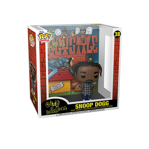 Funko Pop! ALBUMS: Snoop Dogg Doggystyle #38 - Collectible Vinyl Figure for Music Fans & Pop Culture Enthusiasts - Perfect for Display, Gifts, and Home Decor