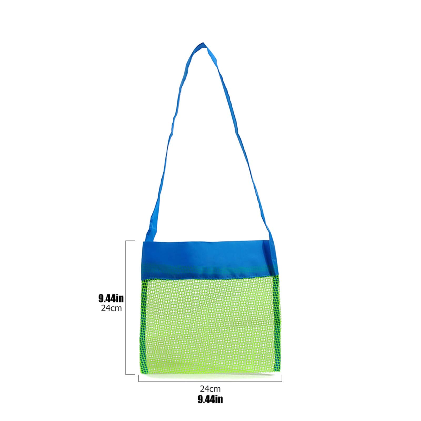 LXMANT Mesh Beach Bag - Large Tote Backpack for Kids, Toys, Towels, Groceries & Picnic Essentials - Perfect for Beach, Pool, Market & Outdoor Activities