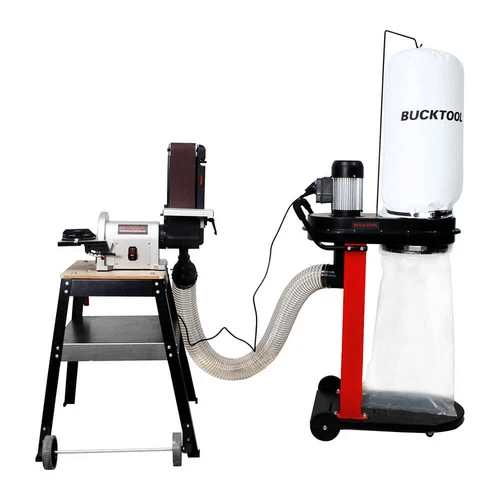 Portable Dust Collector DC50 - High-Efficiency Dust Extraction for Woodworking, Metalworking & DIY Projects