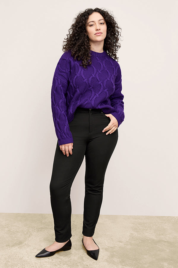 Eco-Friendly Better Than Denim Jeans for Women - Roma Jean in Black | Sustainable Fashion for Casual Wear & Everyday Outfits