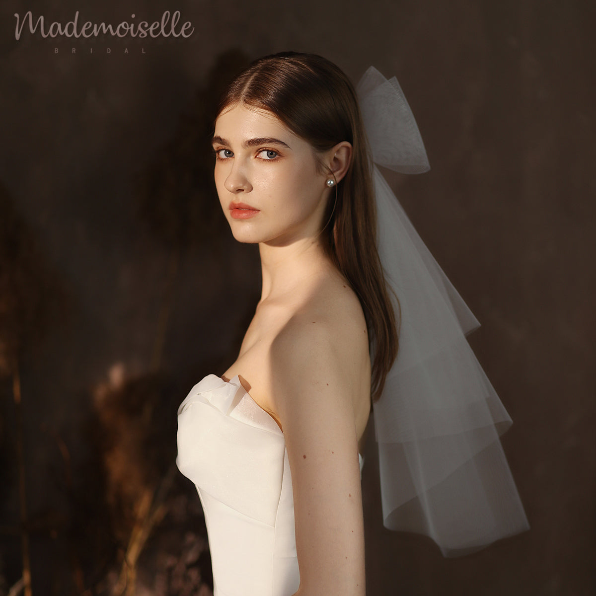 Emily Veil - Elegant Bridal & Wedding Veil for Bride | Perfect for Weddings, Prom & Special Occasions