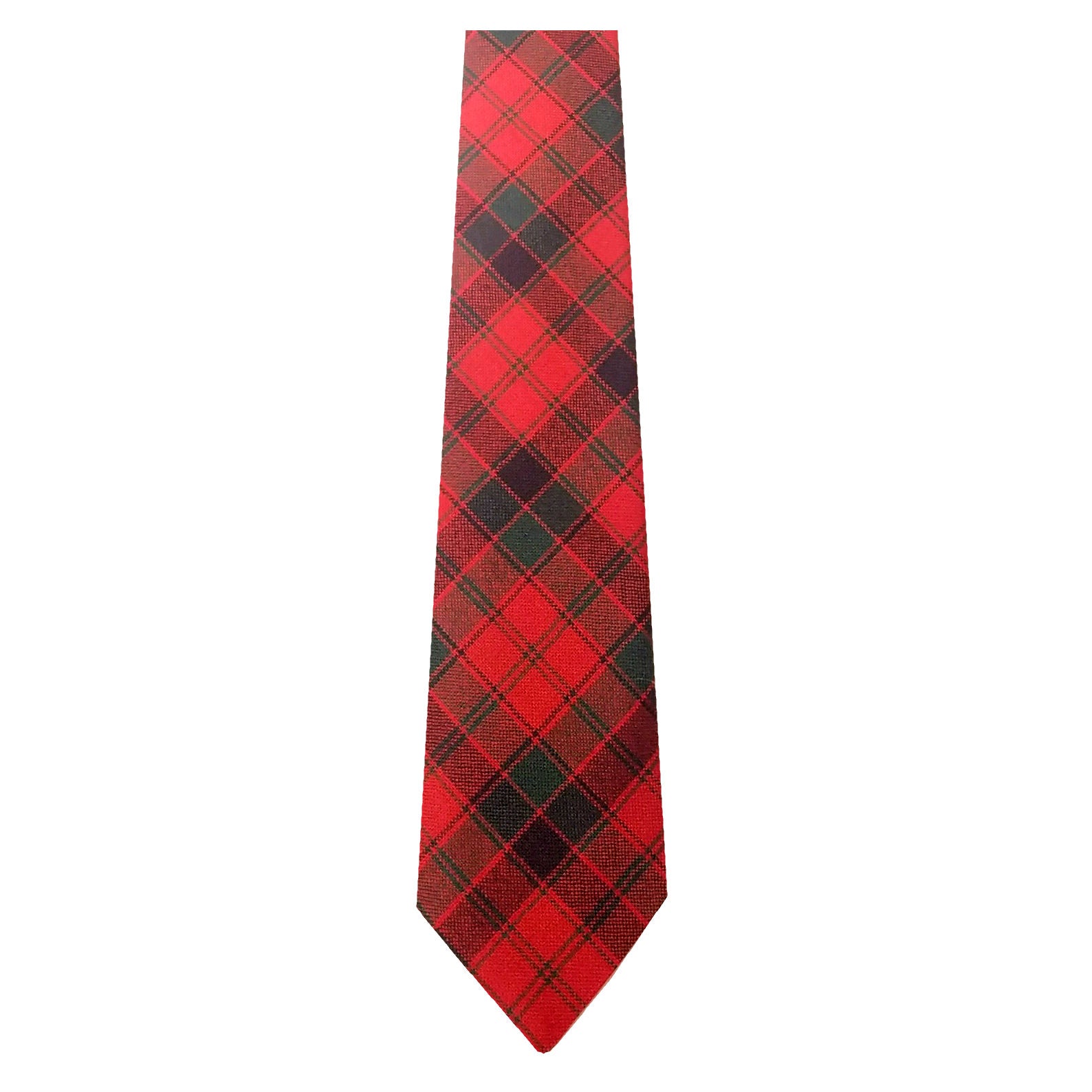 Premium Wool Tartan Neckties for Men - 99 Modern Color Patterns | Perfect for Weddings, Business & Formal Events