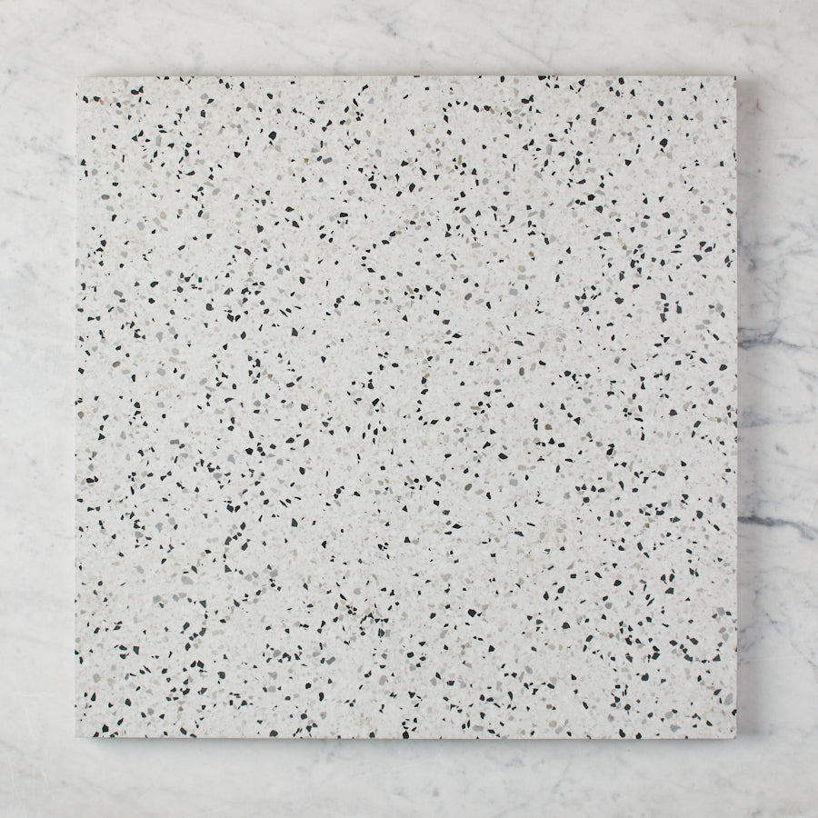 Redfern External Terrazzo Look Mixed Concrete Tiles - Durable Waterproof Outdoor Flooring for Patio, Garden & Poolside Decoration
