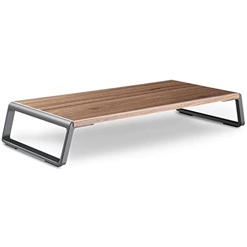 NesRabbit Aluminum Monitor Stand - Ergonomic Laptop Riser for PC, Notebook & Printer - Perfect for Home Office & Workspace Setup