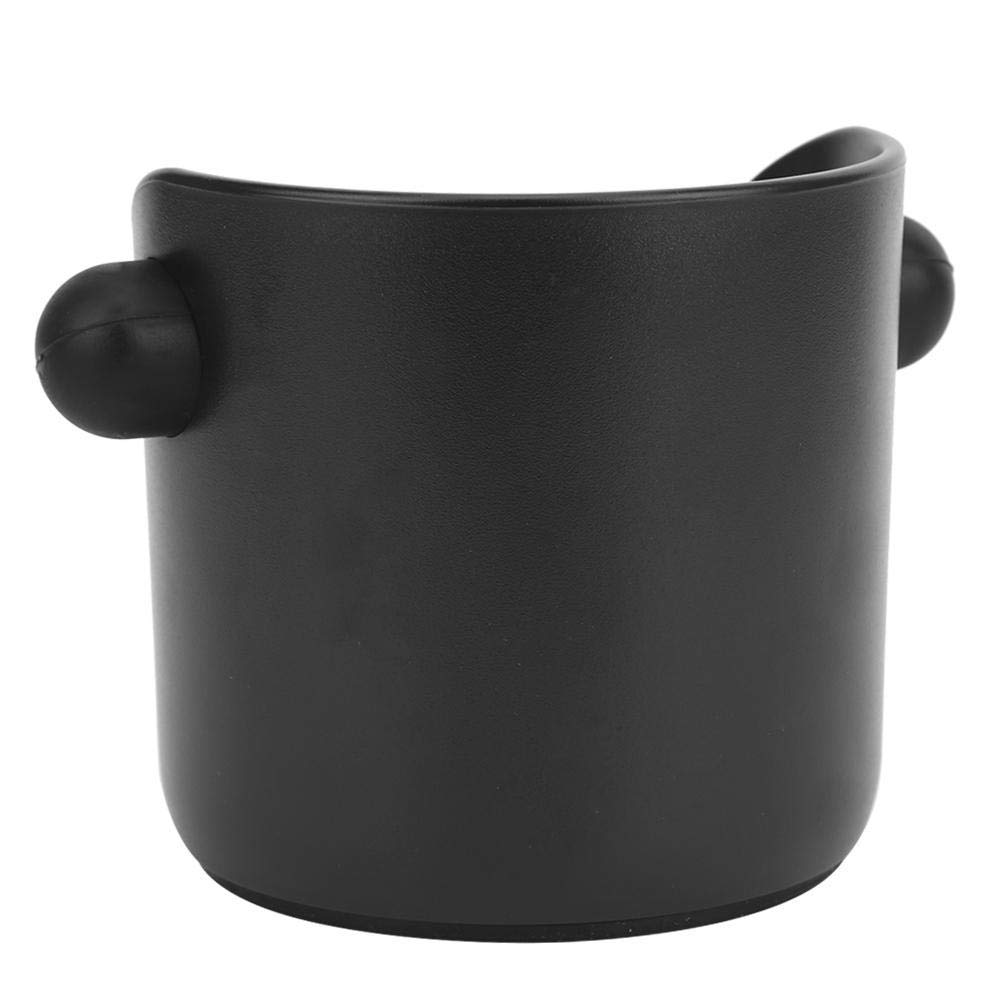 Premium Anti-Slip Coffee Knock Box - Durable Grounds Bucket with Rubber Base for Espresso Barista Accessories - Perfect for Home & Commercial Coffee Stations, Cafes and Barista Training