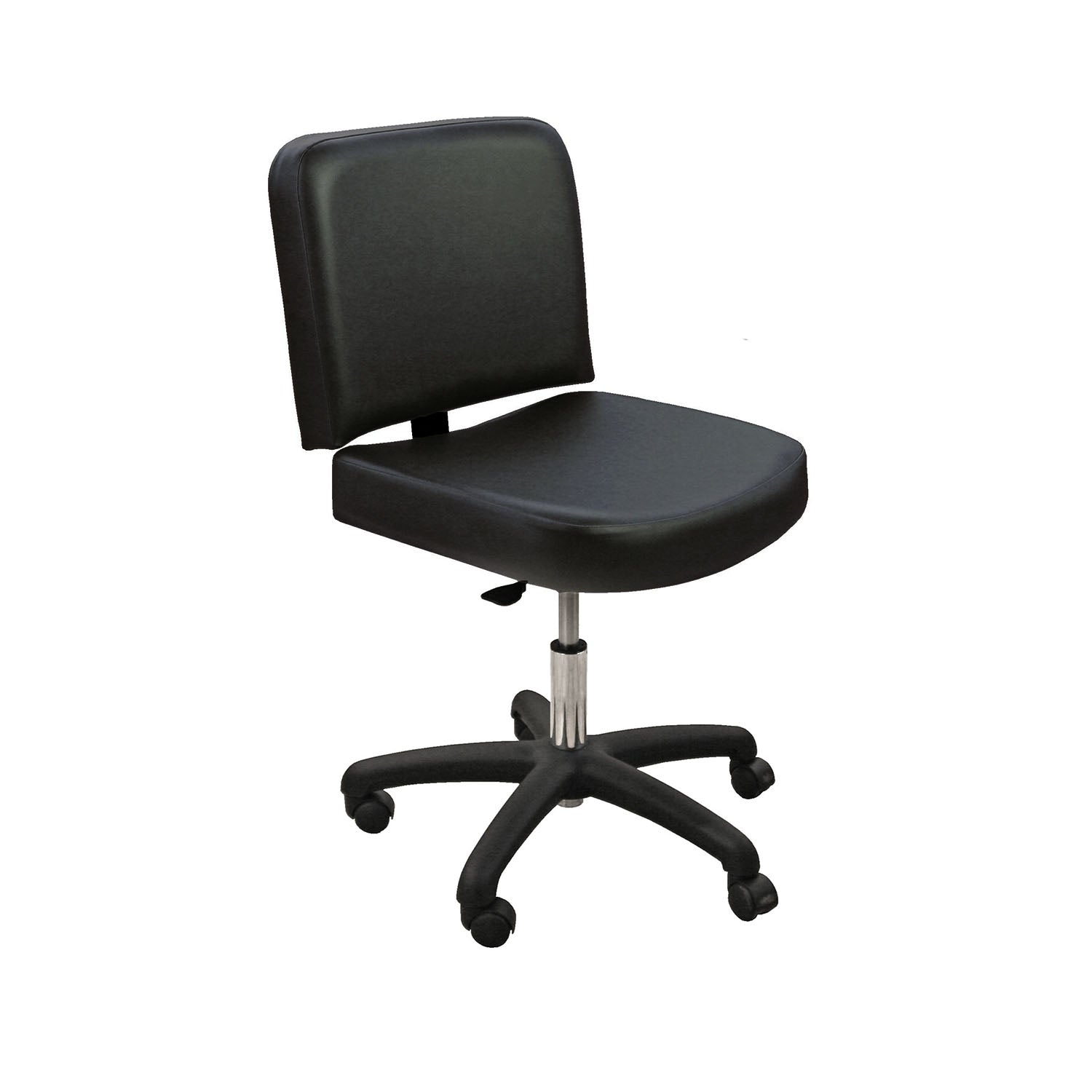 Bravo Stool - Adjustable Height Bar Stool with Backrest, Modern Kitchen & Dining Chair for Home, Office, or Restaurant Use