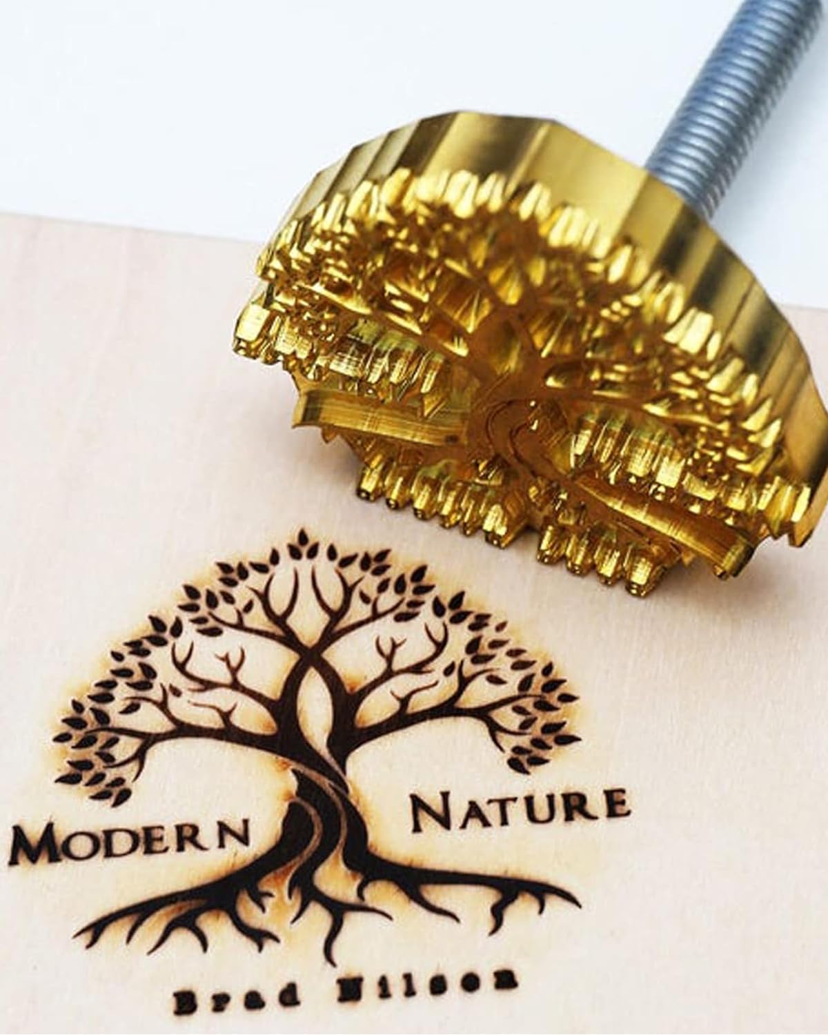 Custom Branding Iron for Wood & Leather - Personalized Wedding, BBQ, and Party Gift - Handcrafted 12