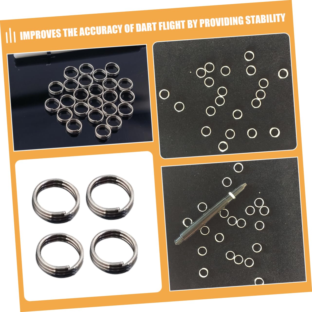 Zinc Alloy O-Rings for Pole, Flight, and Shaft - Durable Metal Sealing Rings for Aviation, Machinery & Industrial Applications