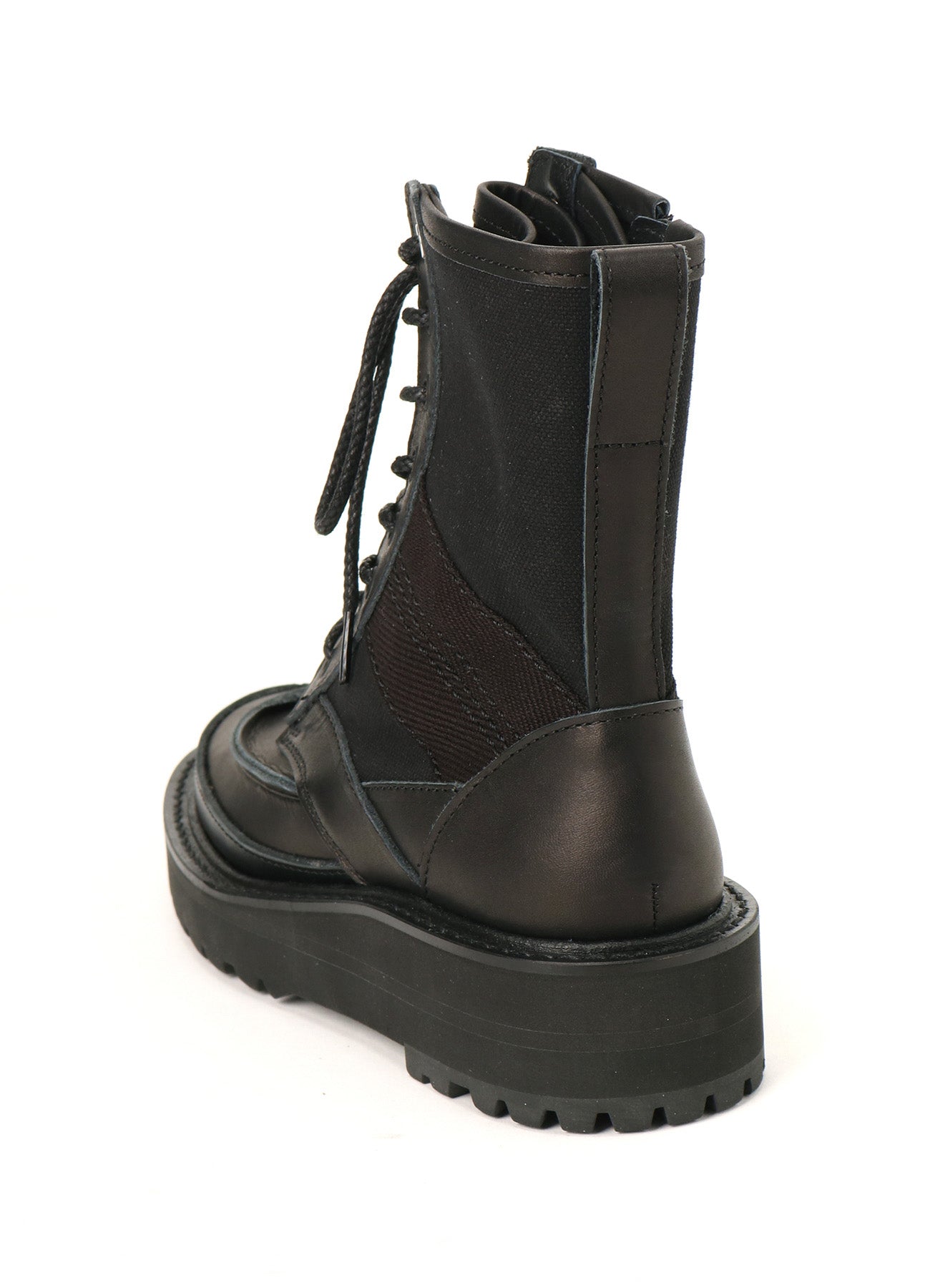 Durable Military Boots for Men - Cotton Duck & Leather Combat Boots - Tactical Work Boots for Hiking, Outdoor Adventures & Heavy Duty Use