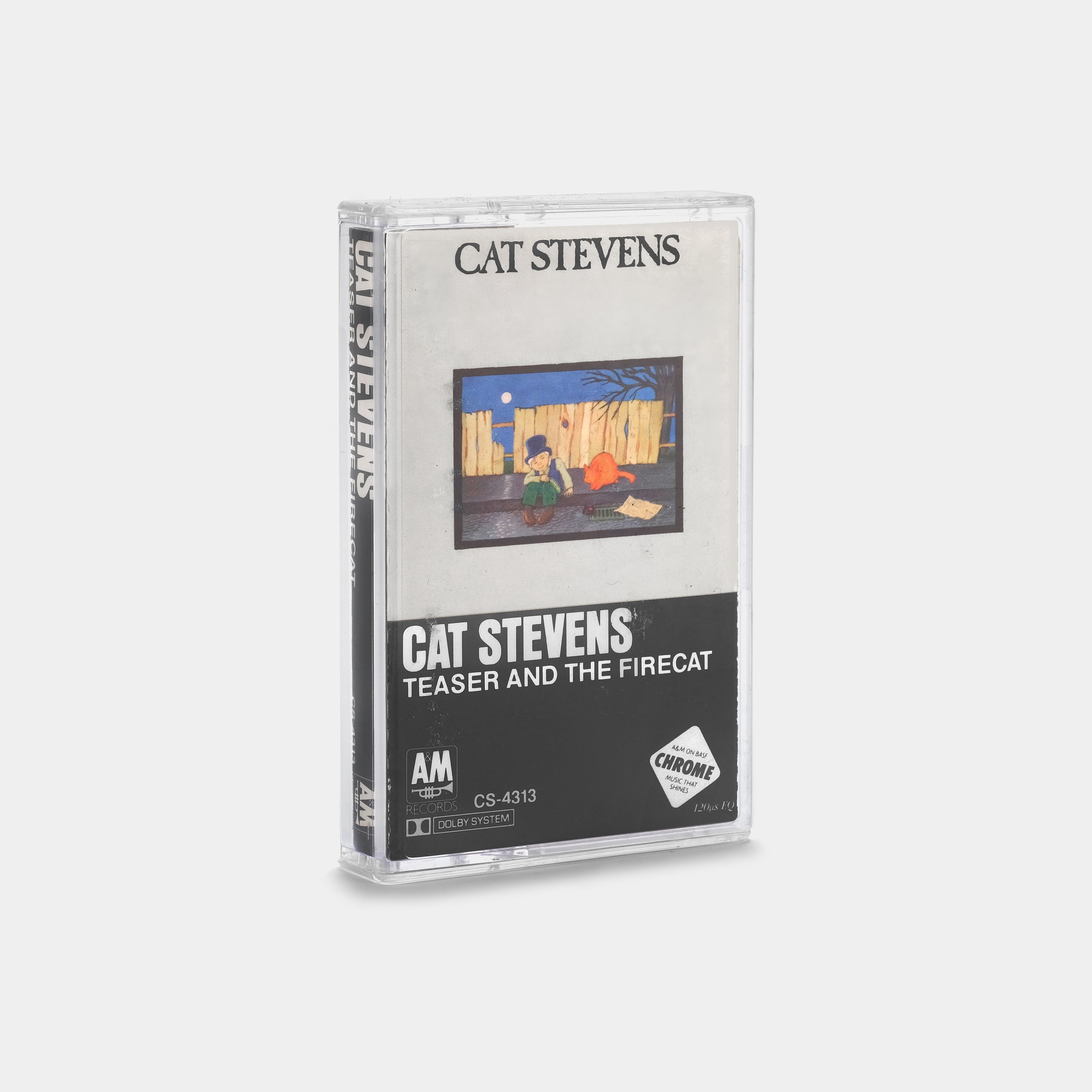 Cat Stevens - Teaser and the Firecat Cassette Tape | Vintage Music Album | Perfect for Collectors & Retro Music Lovers | Home, Car & Gift Use