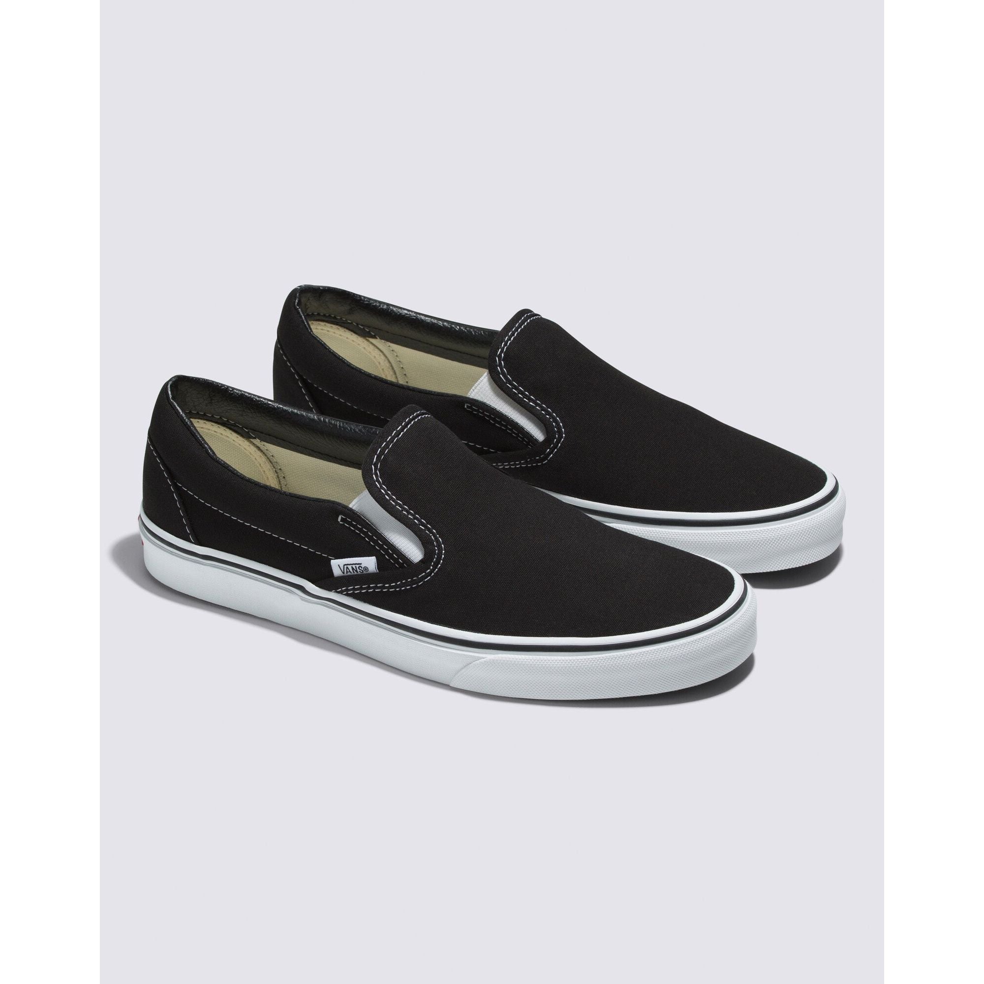 Vans Classic Slip-On Shoes for Men & Women | Comfortable Canvas Sneakers | Casual Streetwear & Skateboarding Shoes | Perfect for Everyday Wear, School, and Outdoor Activities
