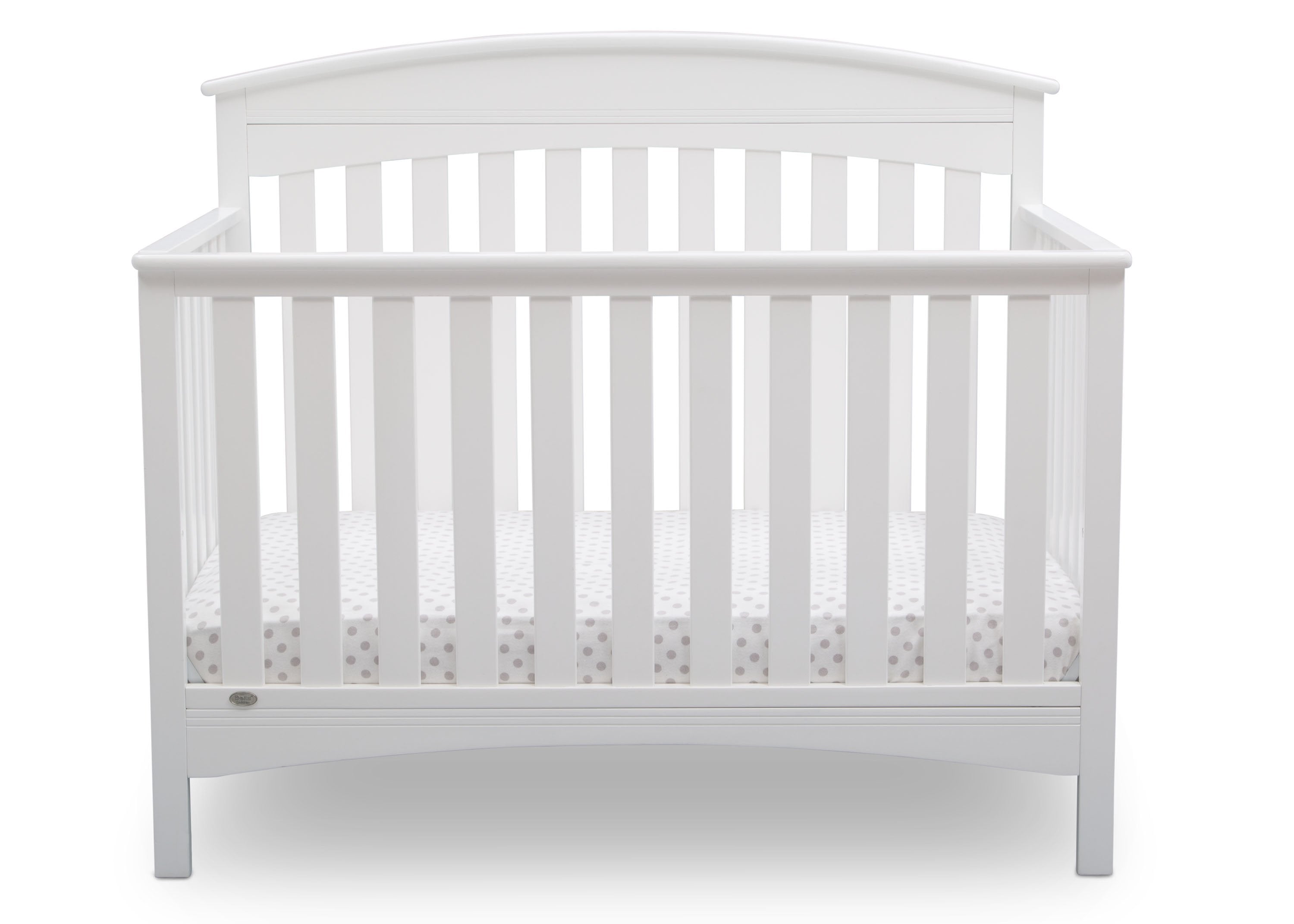 Bennington Elite Arched 4-in-1 Convertible Crib - Convertible Baby Crib to Toddler Bed, Daybed & Full-Size Bed | Perfect for Nursery, Bedroom & Guest Room