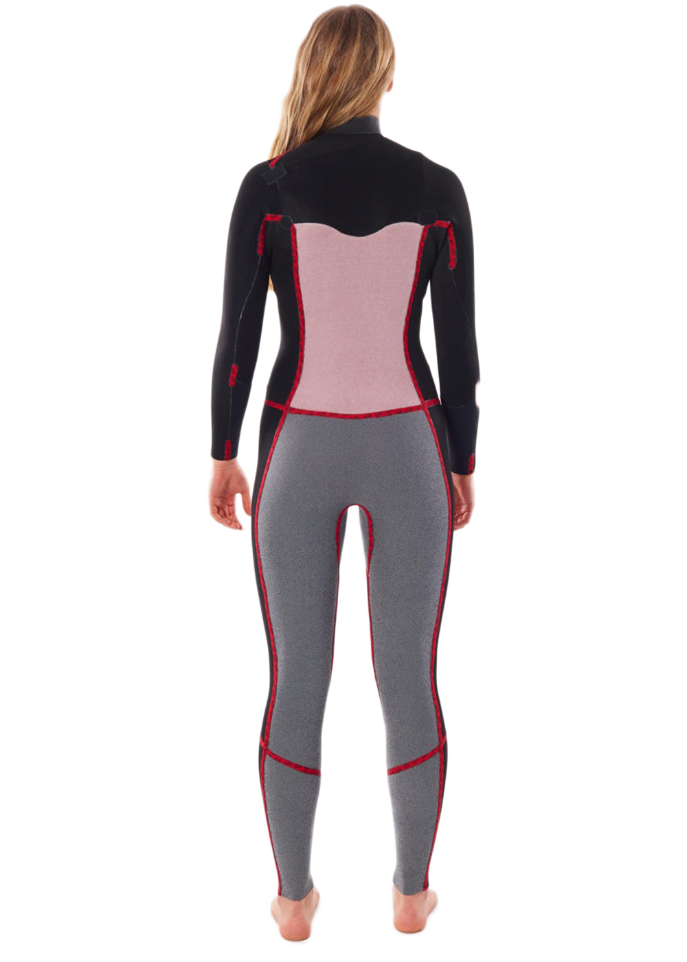 Rip Curl Women's Dawn Patrol 4/3mm Chest Zip Steamer Wetsuit - Premium Neoprene Full Wetsuit for Surfing, Diving & Water Sports