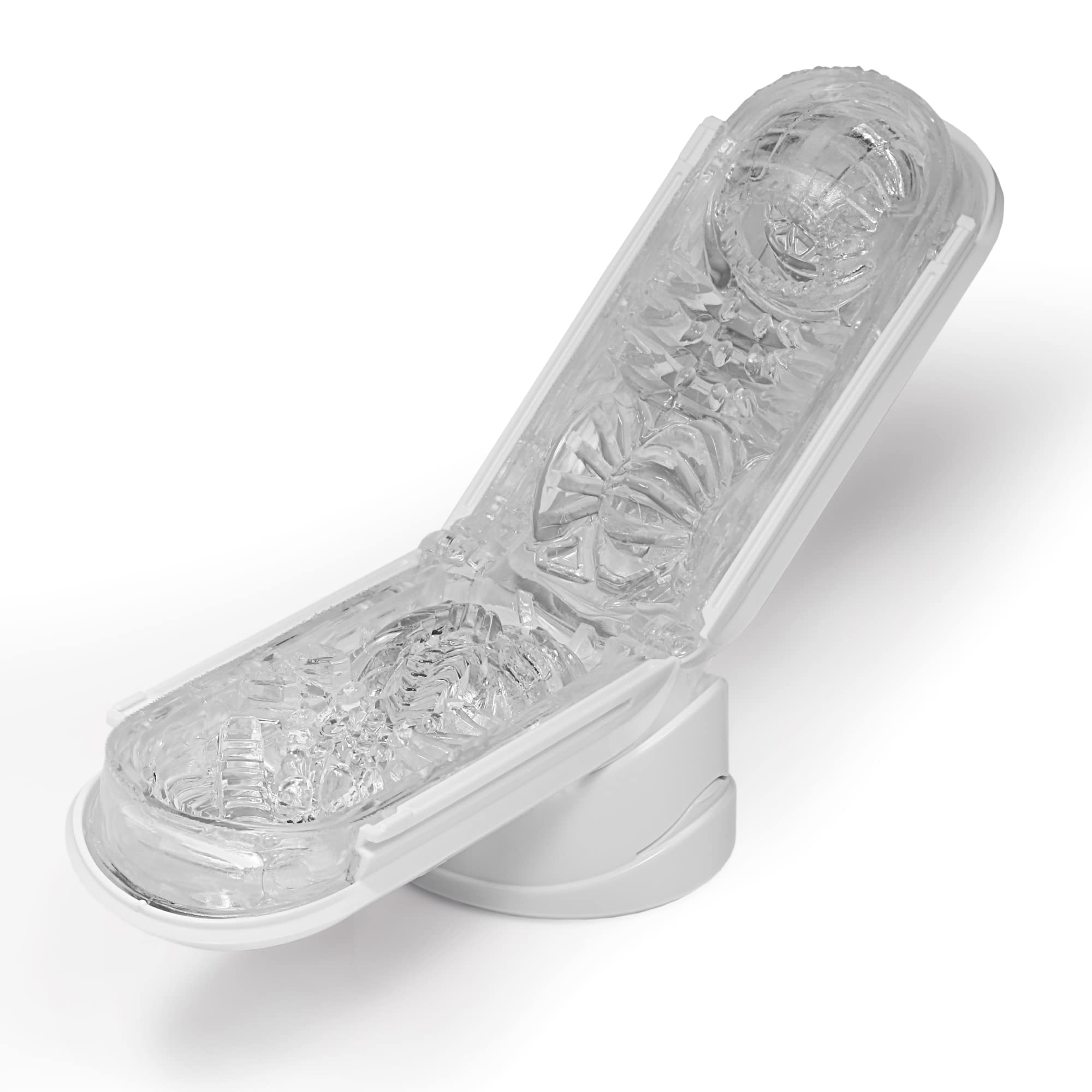 TENGA FLIP 0 (Zero) Reusable Male Masturbator - White Pleasure Cup for Men | Personal Massager & Adult Toy | Perfect for Solo Play & Stress Relief (Model TFZ-001)