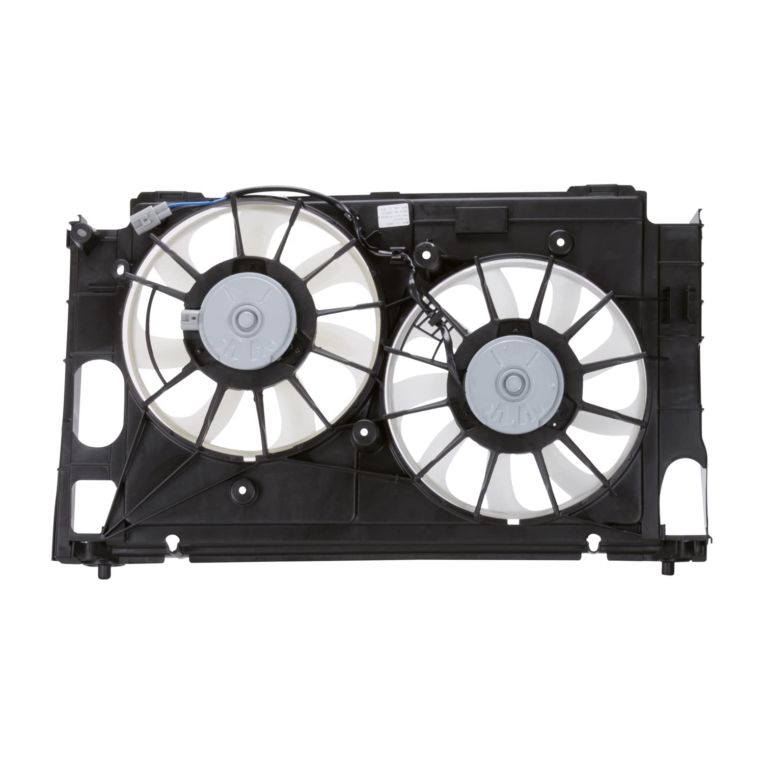 TYC 622310 Cooling Fan Assembly Replacement for 2010-2015 Toyota Prius - Engine Radiator Cooling System Part for Hot Weather & Stop-and-Go Traffic
