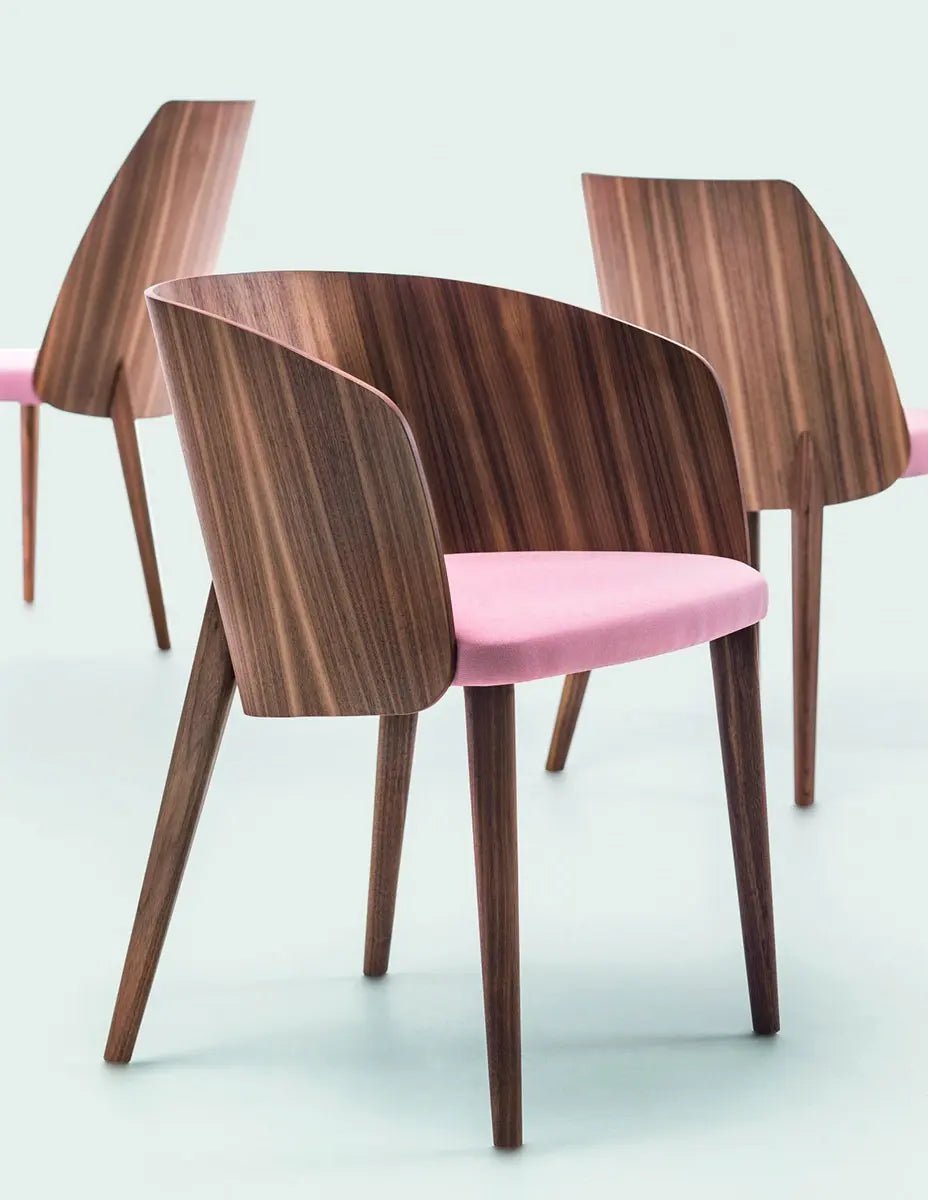 Bross Shell Armchair - Modern Lounge Chair for Living Room, Bedroom & Office - Comfortable & Stylish Seating Furniture