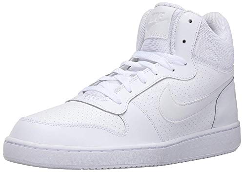 Nike Men's Court Borough Mid Basketball Shoes - High Top Sneakers for Men, Breathable & Cushioned for Basketball, Gym & Casual Wear