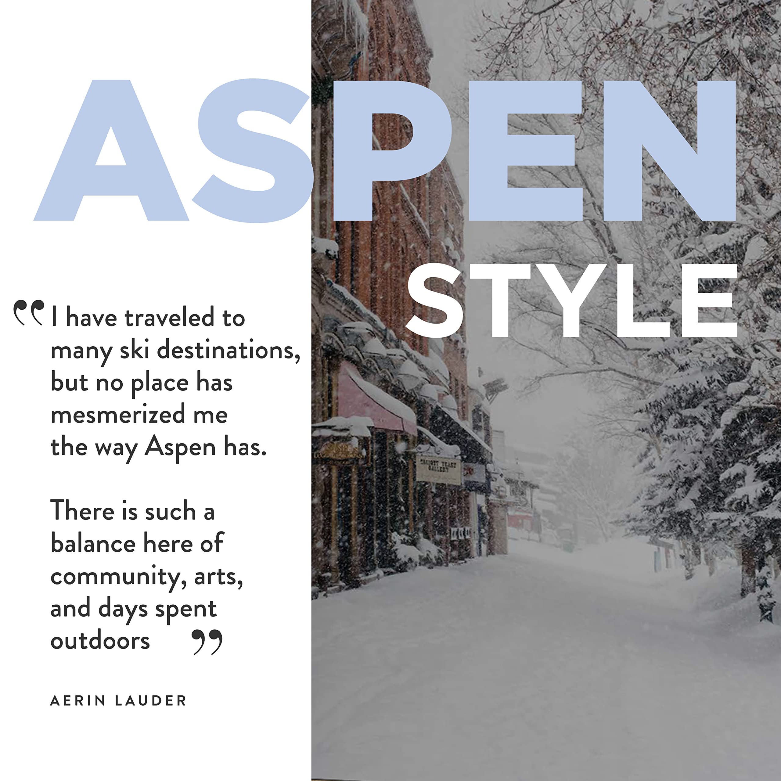 Aspen Style - Luxury Coffee Table Book by Assouline | Perfect for Home Decor, Interior Design & Gift Giving