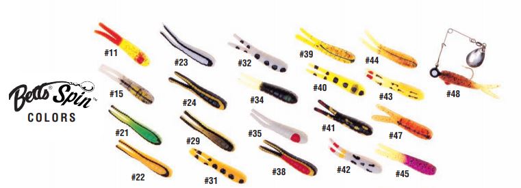 1/8 oz Betts Spins Fishing Lures - Premium Bass & Trout Spinnerbaits for Freshwater & Saltwater Fishing - Ideal for Casting, Trolling & Jigging
