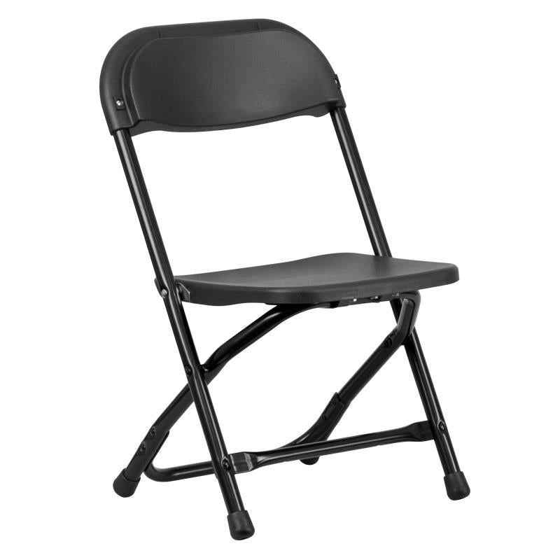 FLASH Kids Plastic Folding Chair - Lightweight & Portable Children's Chair for Indoor/Outdoor Use - Perfect for Camping, Picnics, and Backyard Parties