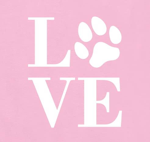 Funny Dog Hoodies with Love Paw Print - Cute Pet Puppy & Cat Sweatshirt | Soft Breathable Dog Clothes for Small & Large Dogs | Perfect for Outdoor Walks & Photo Shoots (Royal Blue, X-Small)