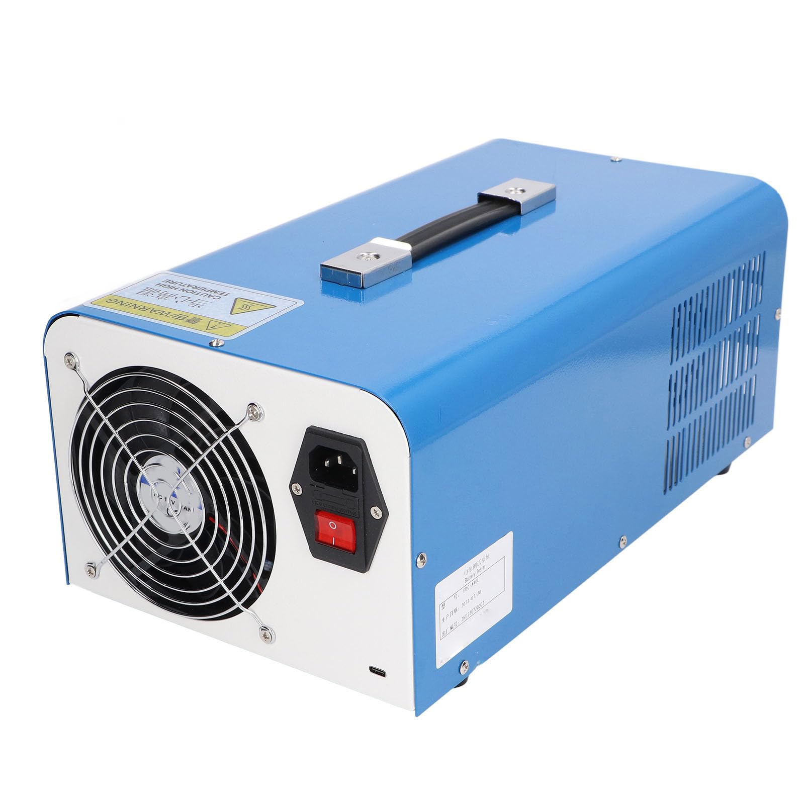 EBC A40L Electronic Load Battery Capacity Tester - Alloy Steel Material with Multiple Connections & Automatic Test Setup (110V US Plug) - Perfect for RC Cars, Solar Power Systems & DIY Electronics Projects