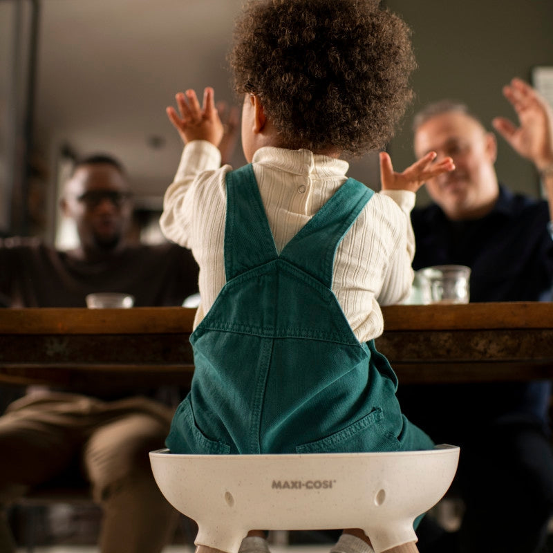 Maxi Cosi Moa 8-in-1 Convertible High Chair for Babies & Toddlers - Adjustable Height, Reclining Seat, Easy Clean - Perfect for Dining, Feeding & Playtime at Home