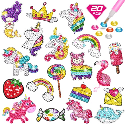 Unicorn Diamond Painting Stickers