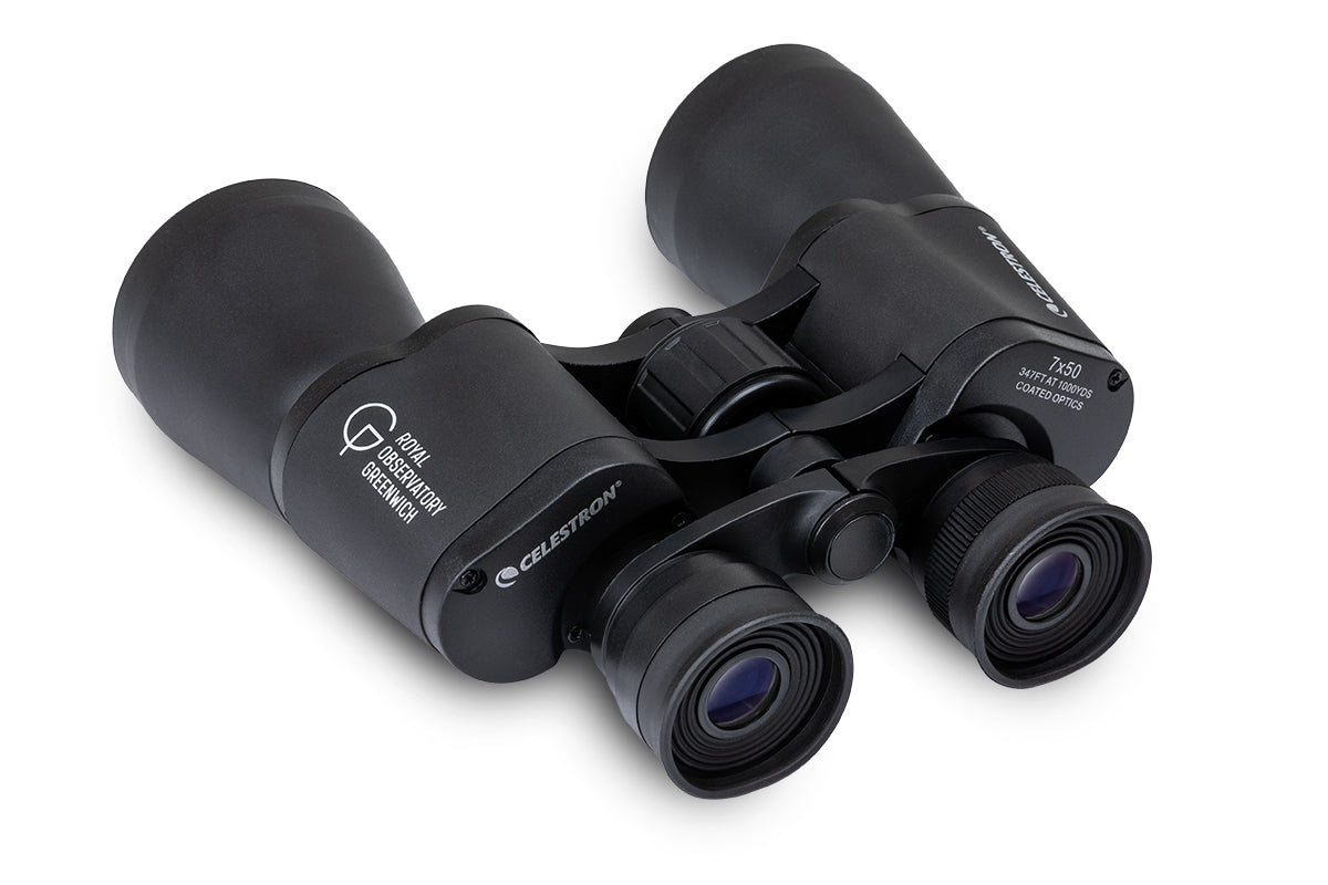 Royal Observatory 7x50mm Porro Prism Binoculars - High Power Waterproof for Astronomy, Bird Watching, Hunting & Travel