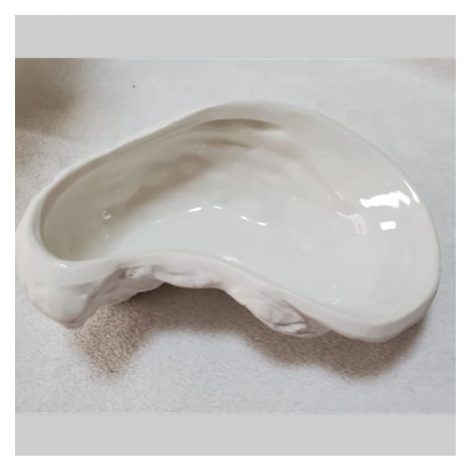 Ceramic Salad Bowl Set - Irregular Dipping Bowls for Dinner, Dessert, Fruit & Snacks - Decorative Oyster Plates for Seasoning & Serving - Perfect for Home, Restaurant & Party Use