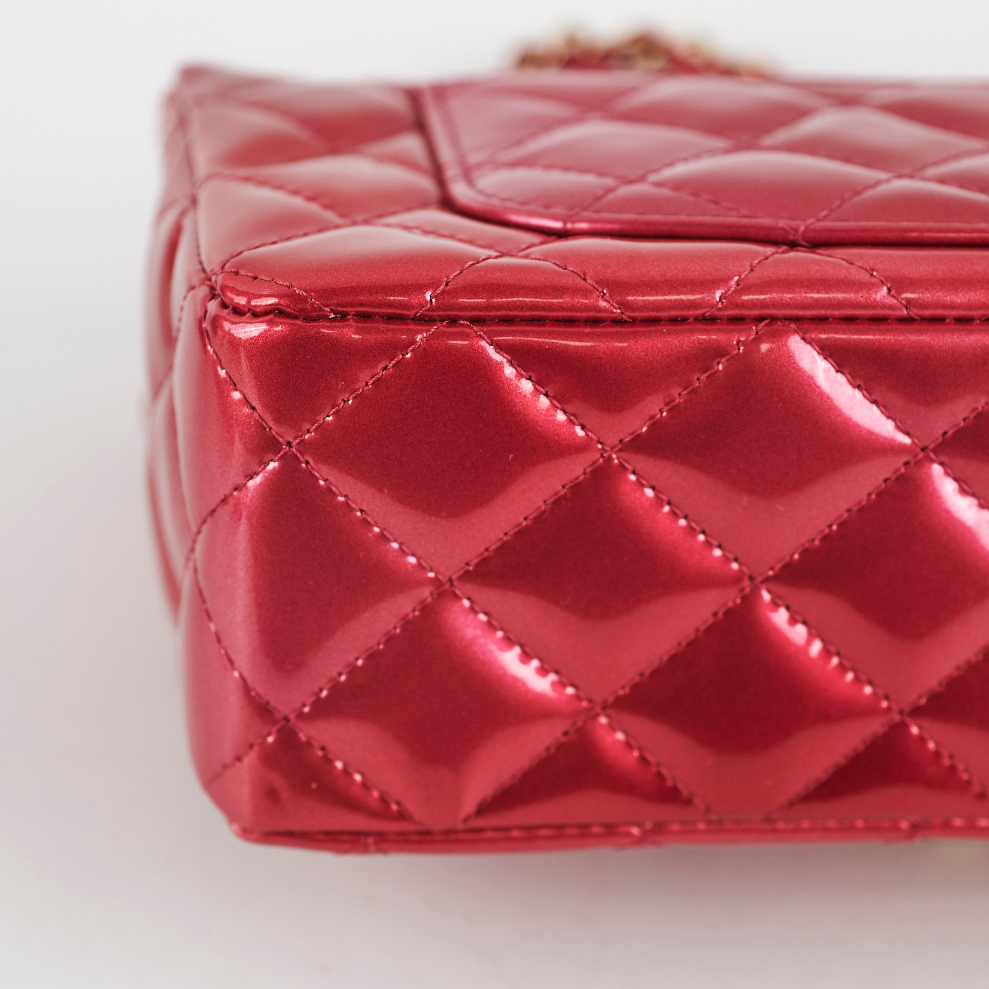 Chanel Patent Leather Mini Rectangular Flap Bag in Pink - Luxury Crossbody Purse for Women, Perfect for Parties & Date Nights