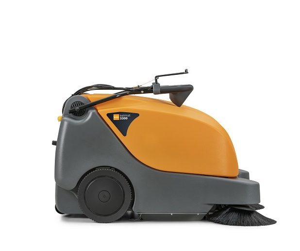 Balimat 3300 Walk Behind Sweeper - Commercial Grade Floor Sweeper for Warehouses, Factories & Large Spaces - Heavy Duty Cleaning Machine with High Efficiency Brush System