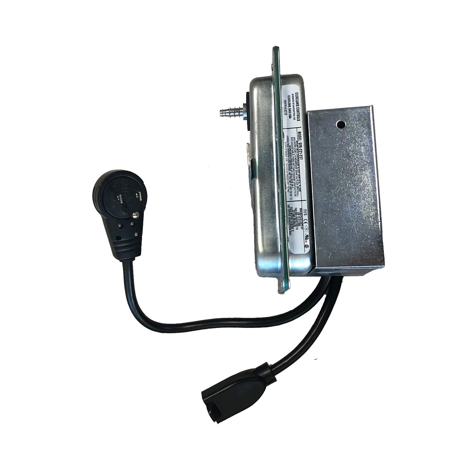 Tjernlund PS1503P Plug-in Air Pressure Switch for Duct Fans - HVAC System Accessory for Central Heating & AC Units | Perfect for Home Ventilation & Airflow Control