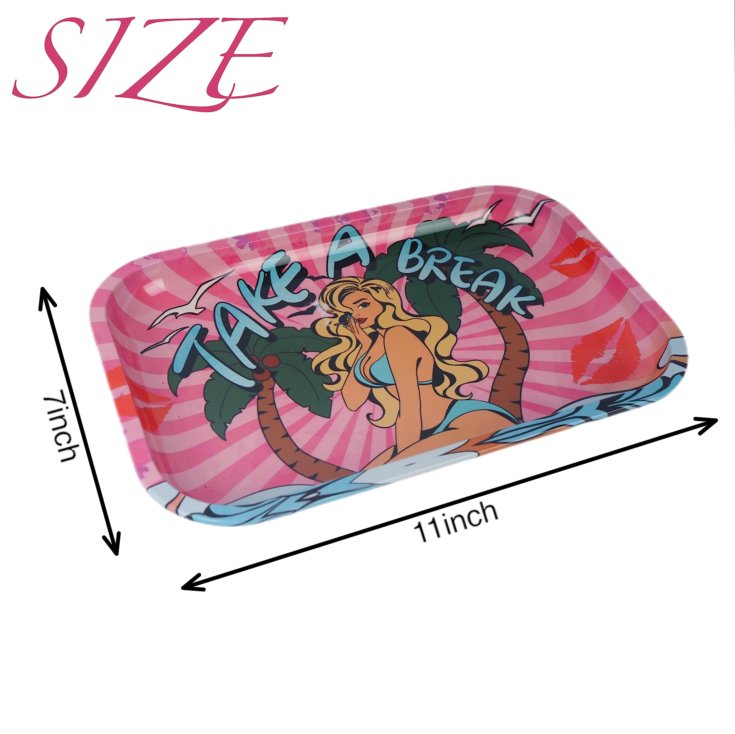 Premium Die-Cast Metal Tray - 11