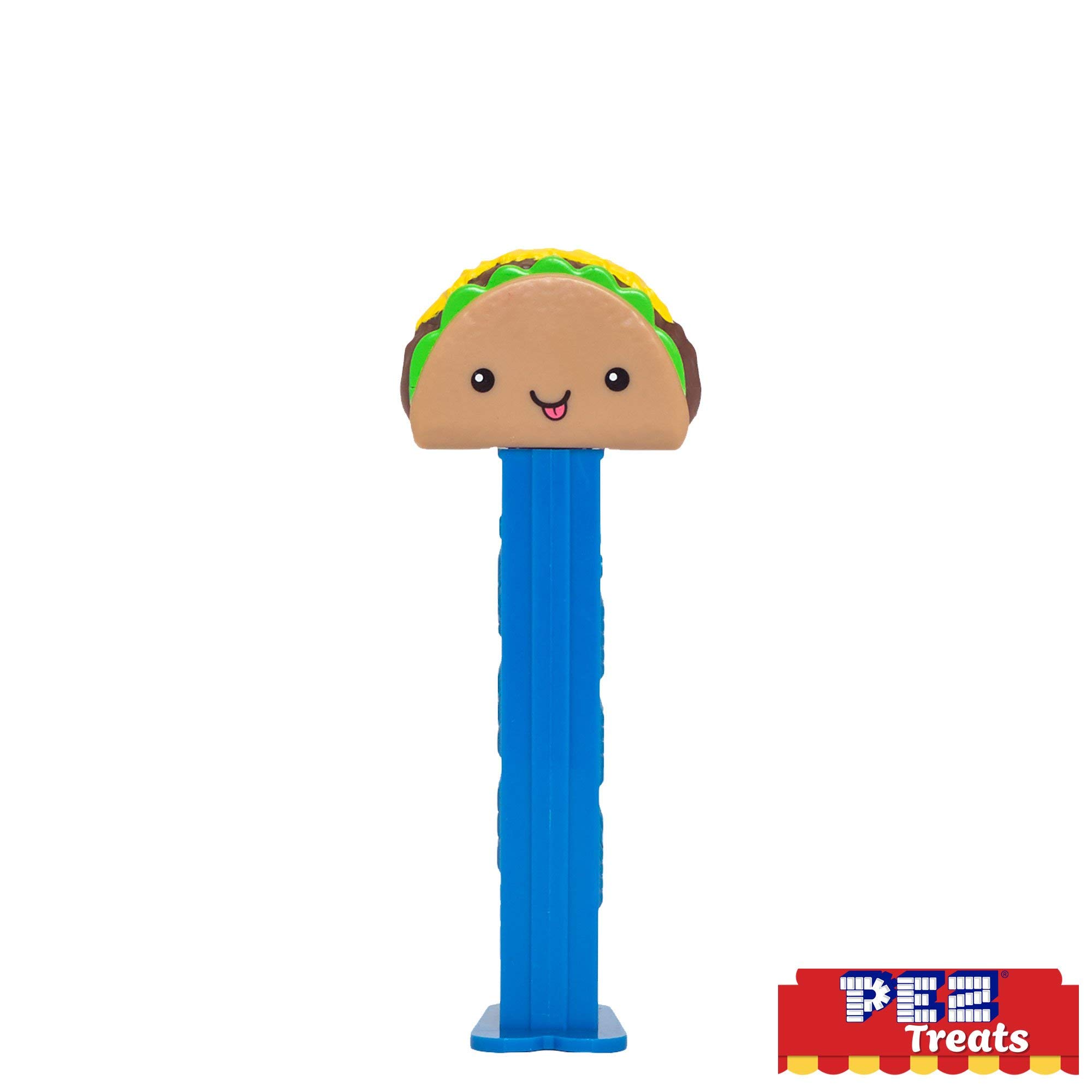 Pez Taco Candy Dispenser with Refills - Fun Taco-Shaped Pez Dispenser for Kids & Parties | Perfect for Taco Themed Events, Birthday Favors, and Grab Bags | Great for Halloween, Cinco de Mayo Celebrations & Candy Gifts