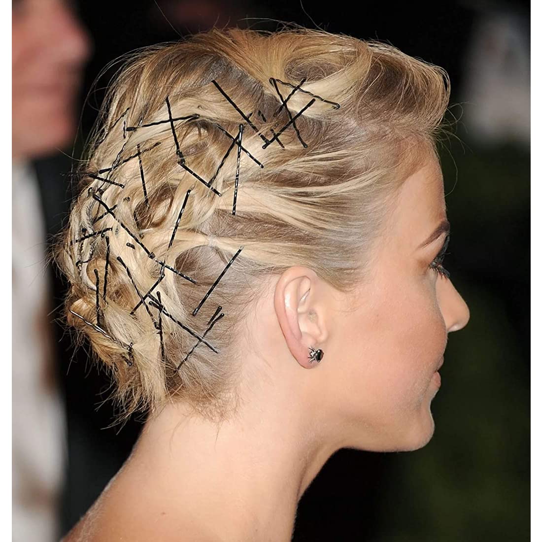 Stylish Metal Hair Clips & Bobby Pins - 400pcs (45mm) Hair Styling Accessories for Women & Girls - Perfect for Salon, Wedding, Party & Everyday Hairstyles