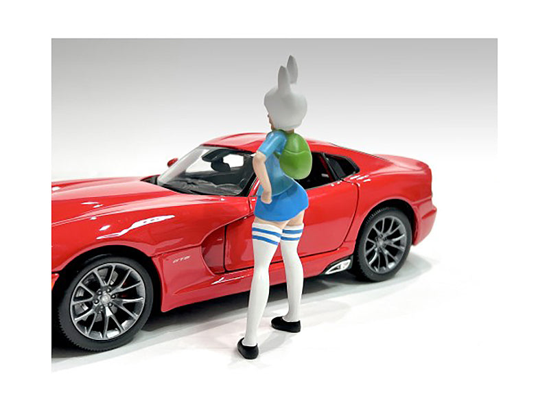 1/24 Scale Cosplay Girls Figure - 3-Piece Set by American Diorama | Perfect for Model Car Displays, Anime Collections & Miniature Dioramas