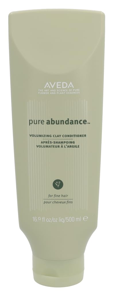 Aveda Pure Abundance Volumizing Clay Conditioner 16.9 oz | Volumizing & Strengthening Hair Treatment for Fine & Thin Hair | Perfect for Daily Use & Salon-Quality Results at Home