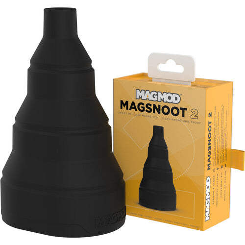 MagMod MagSnoot v2 - Professional Photography Light Modifier with Magnetic Mount for Flash & Speedlight - Perfect for Studio, Portrait, and Outdoor Photography