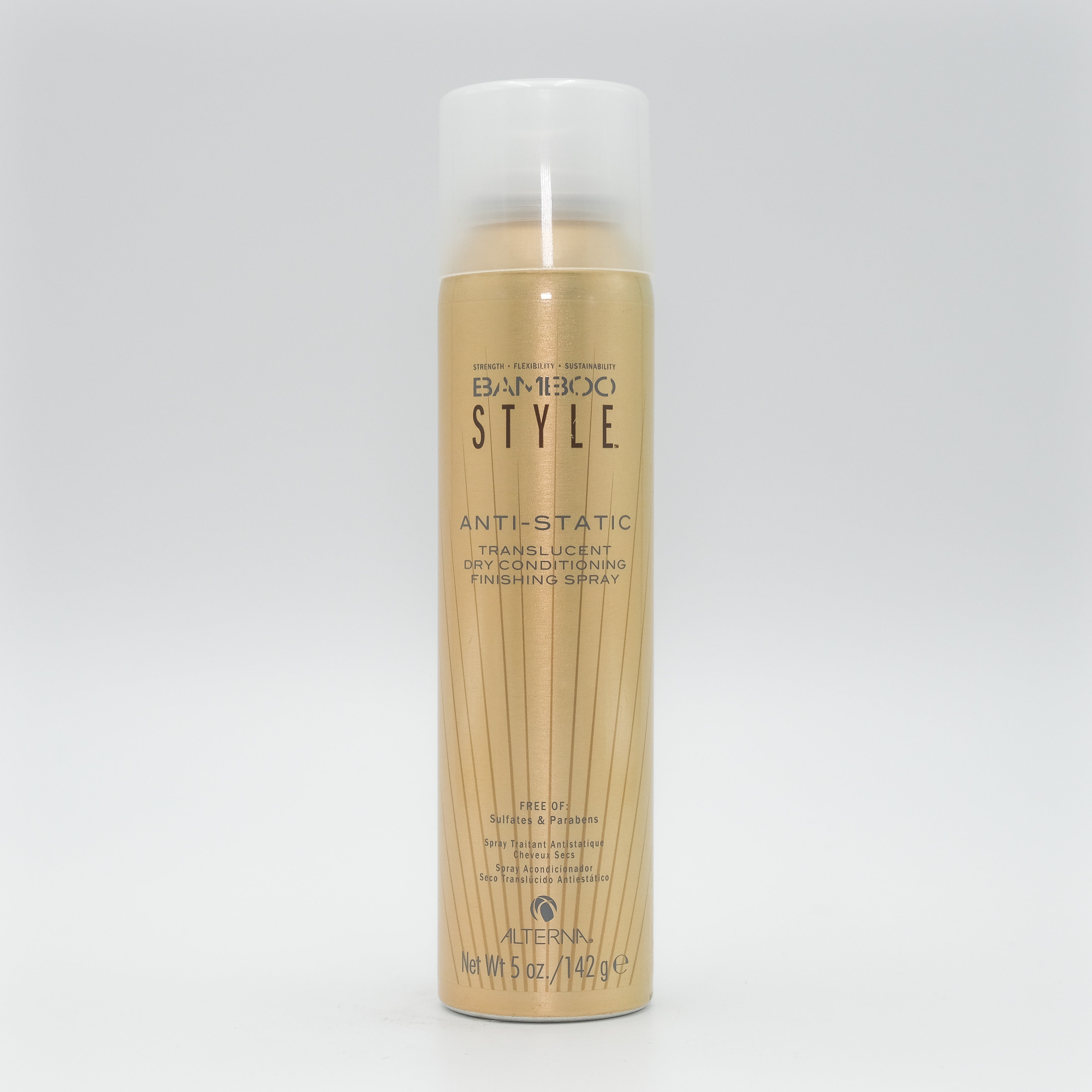 ALTERNA Bamboo Style Anti-Static Translucent Dry Conditioner 5 oz - Volumizing & Frizz Control for All Hair Types - Perfect for Travel, Gym & On-The-Go Hair Refresh