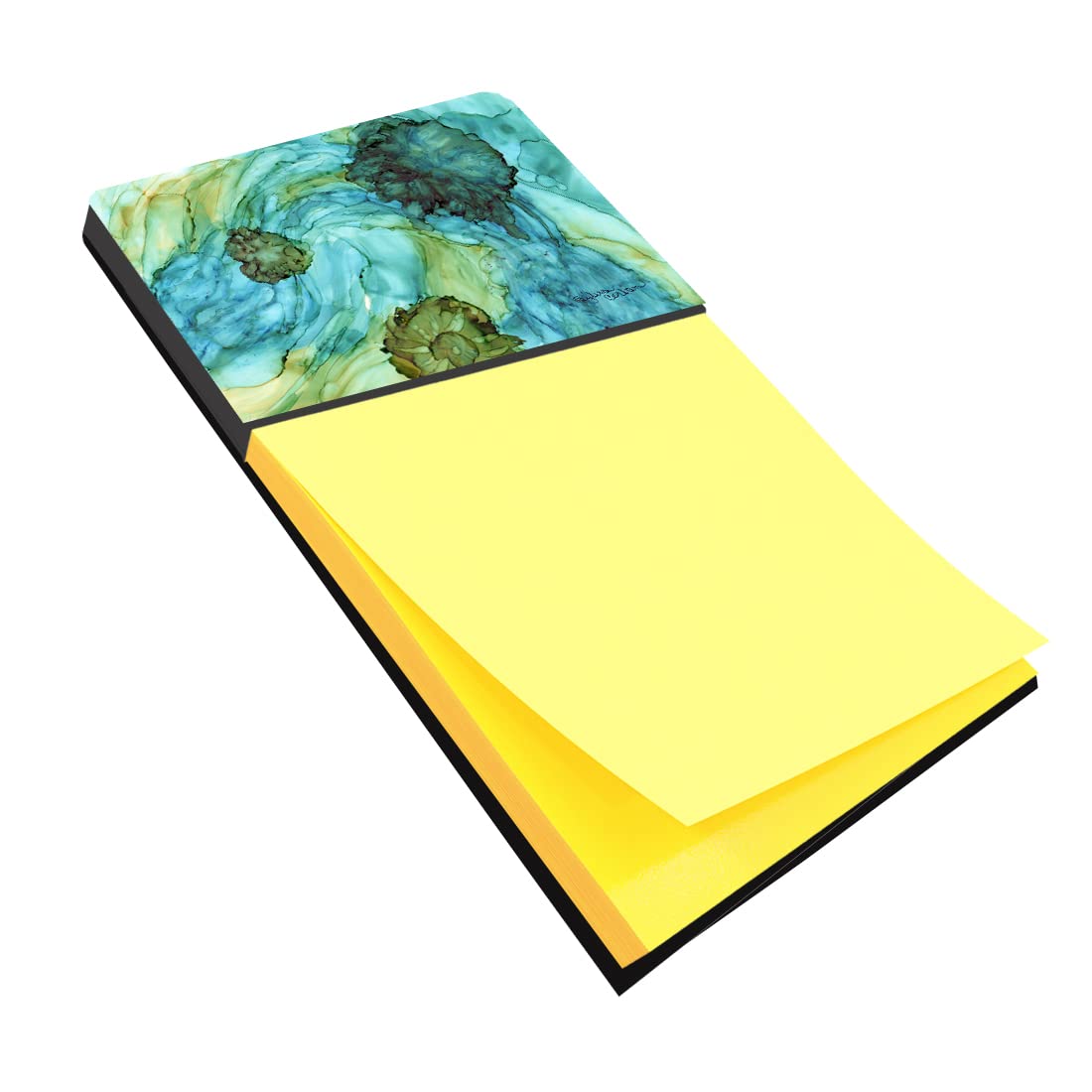 Caroline's Treasures Multicolor Desk Artwork Notepad Holder (8952SN) - Perfect for Office, Home, and Gift Giving