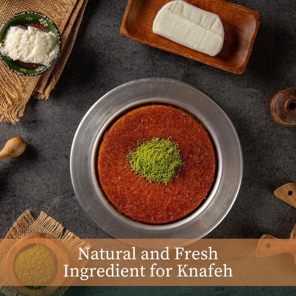 Kataifi Shredded Fillo Dough - 3.5 oz | Authentic Middle Eastern Knafeh & Baklava Ingredient | Perfect for Dubai Chocolate Bar, Pistachio Rolls & Kadayif Desserts | Dried Phyllo Dough for Baking & Sweet Treats