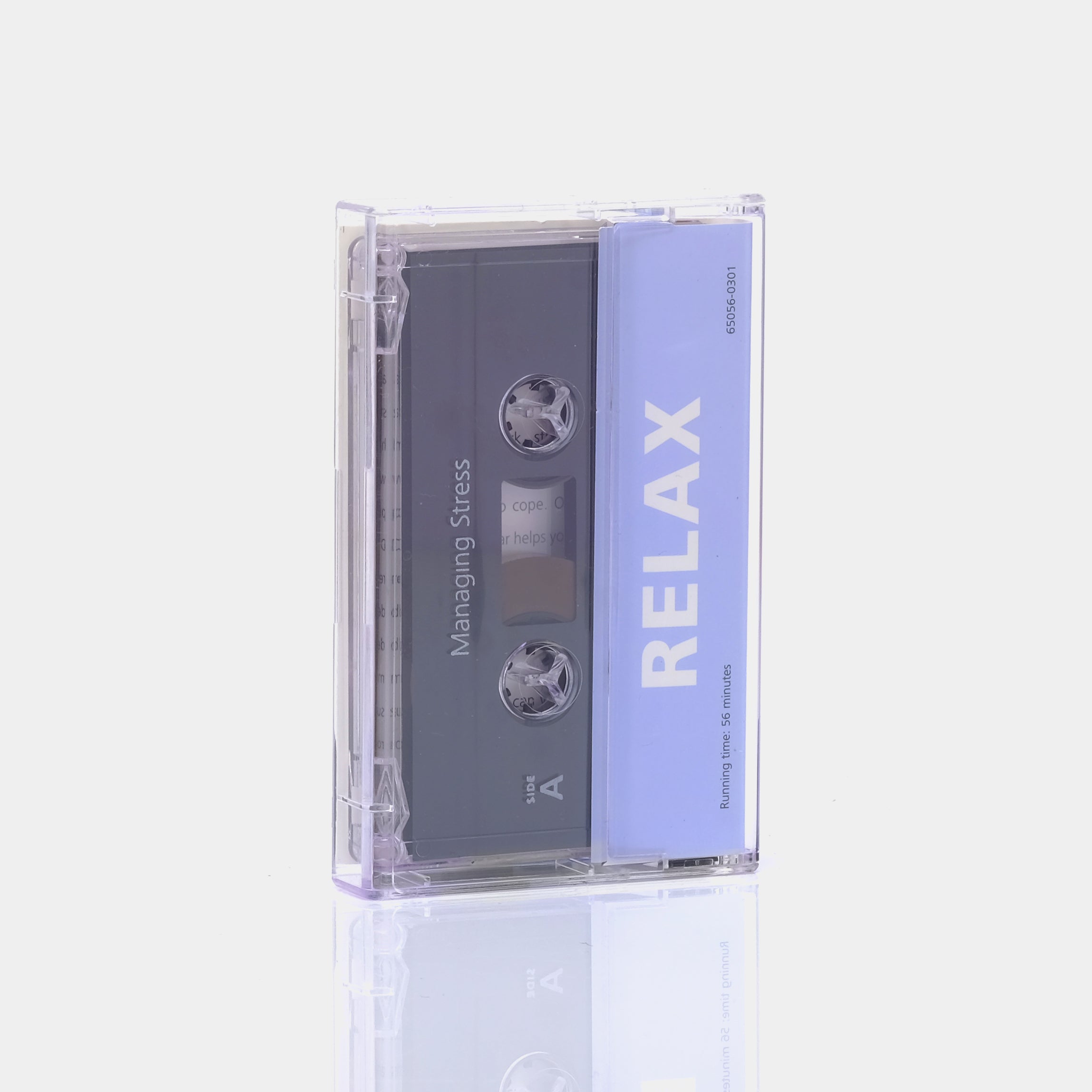 Breathe: Stress Management Guided Meditation Cassette Tape for Relaxation, Anxiety Relief & Mindfulness Practice at Home or Office